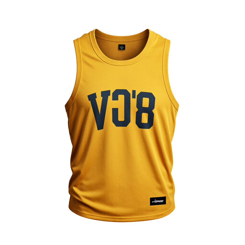 Yellow sports vest - for women